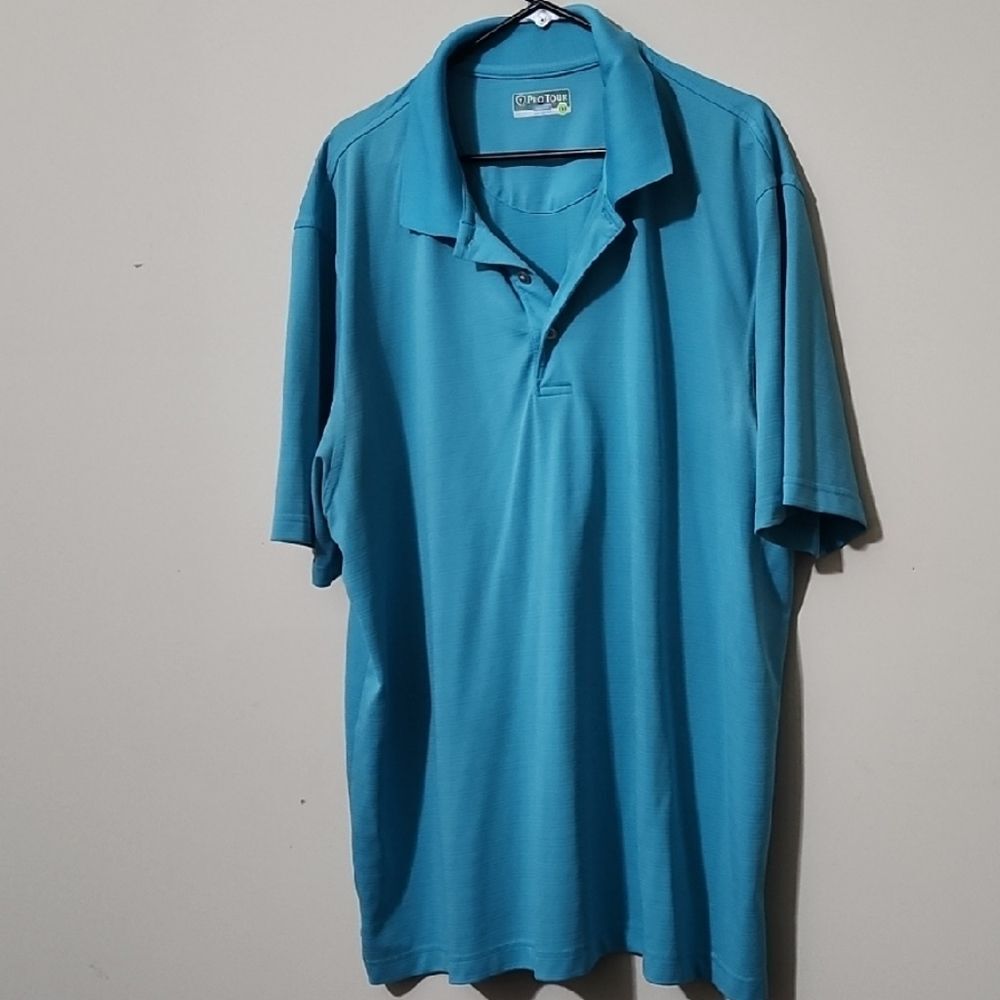 Men's Teal Polo Shirt
